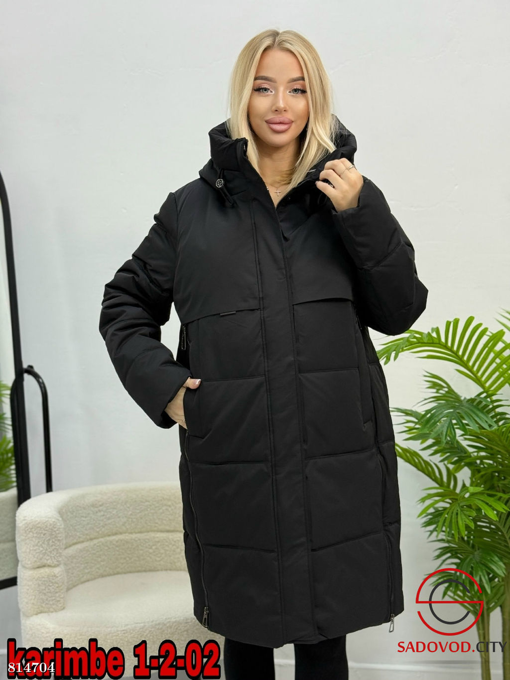 Куртка женская с капюшоном - Bruno фото 2