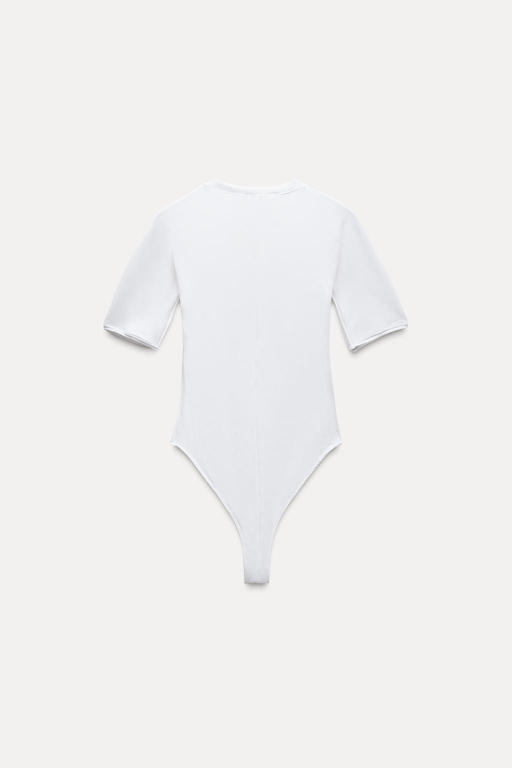 BODYSUIT WITH TRIM DETAIL - Zara фото 20