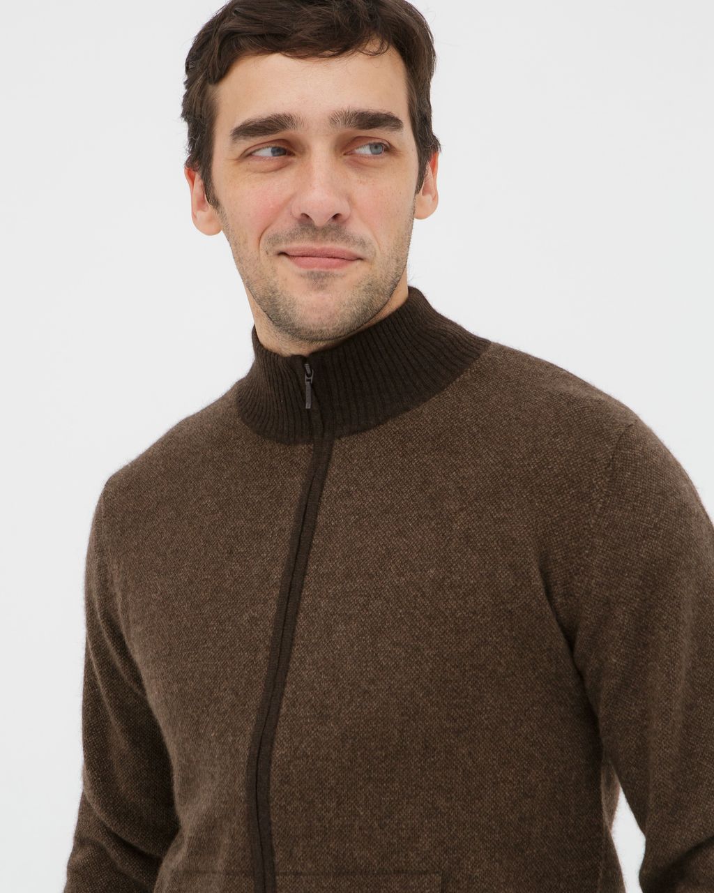 Джемпер из пуха яка мужской 4063a