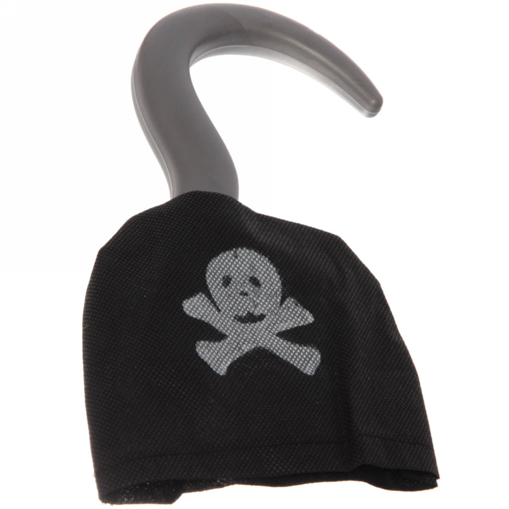 Цена за 4 шт. Карнавальный аксессуар "Пиратский крюк"