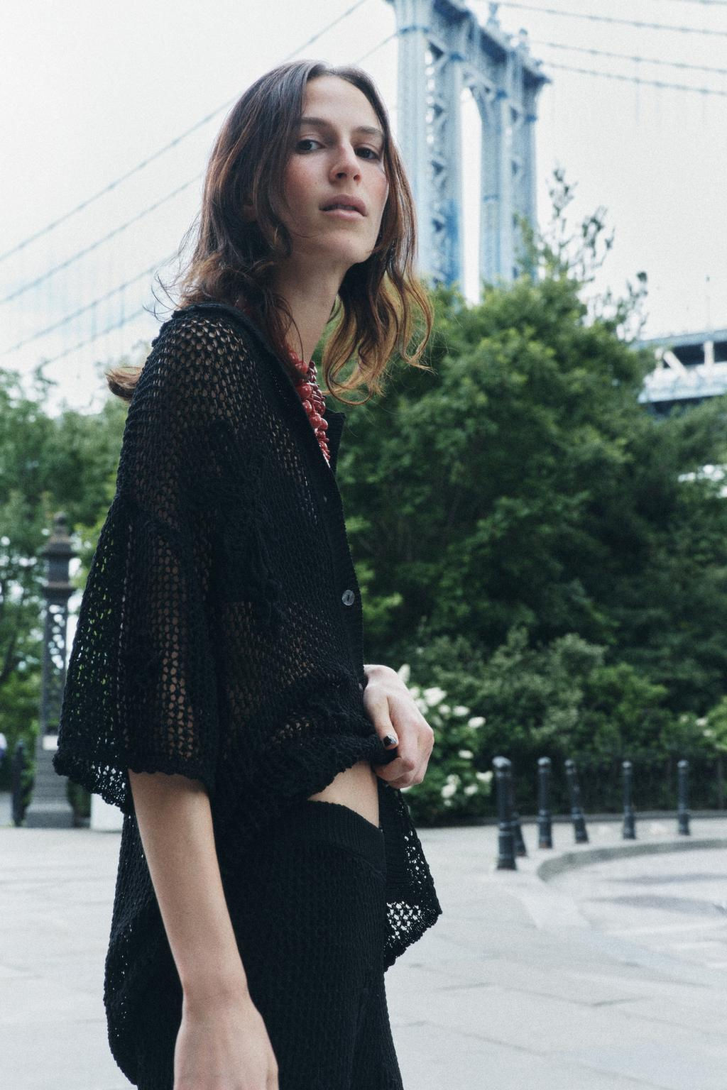 KNIT POLO TOP - Zara фото 2