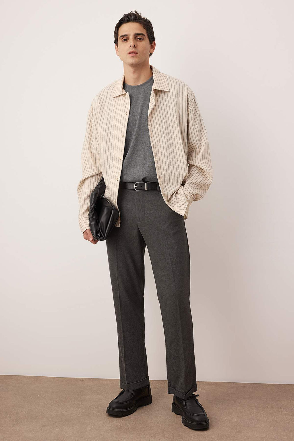 Antrasit Erkek Boyfriend Fit Pantolon TMNAW26PL00017 - Trendyolmilla фото 2