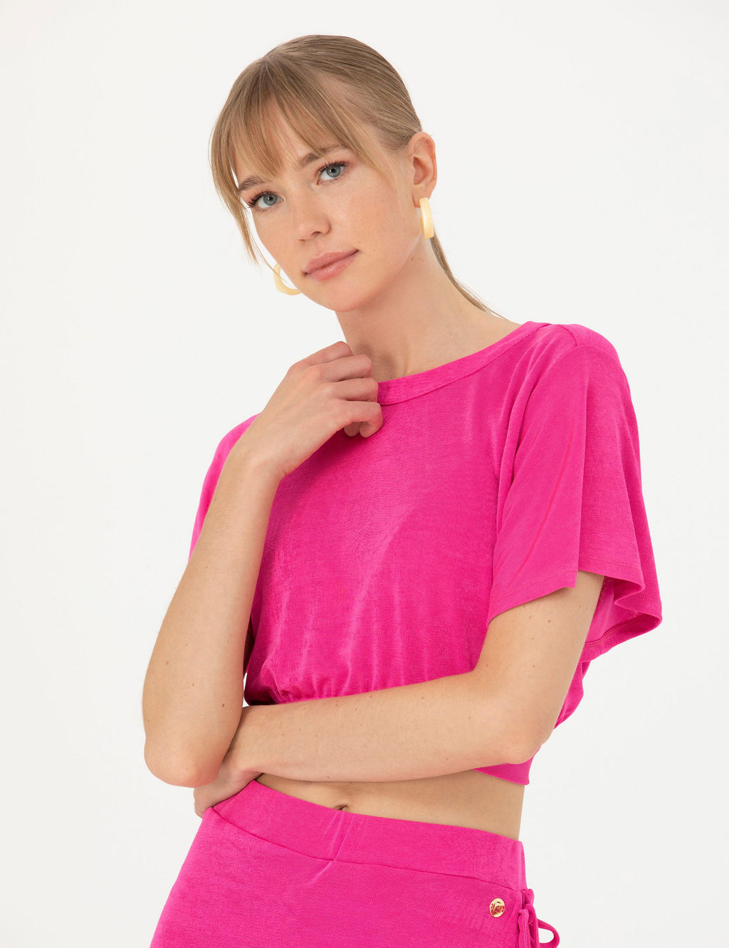 Fu_ya Crop Top _rme Bluz - Pierre cardin фото 2