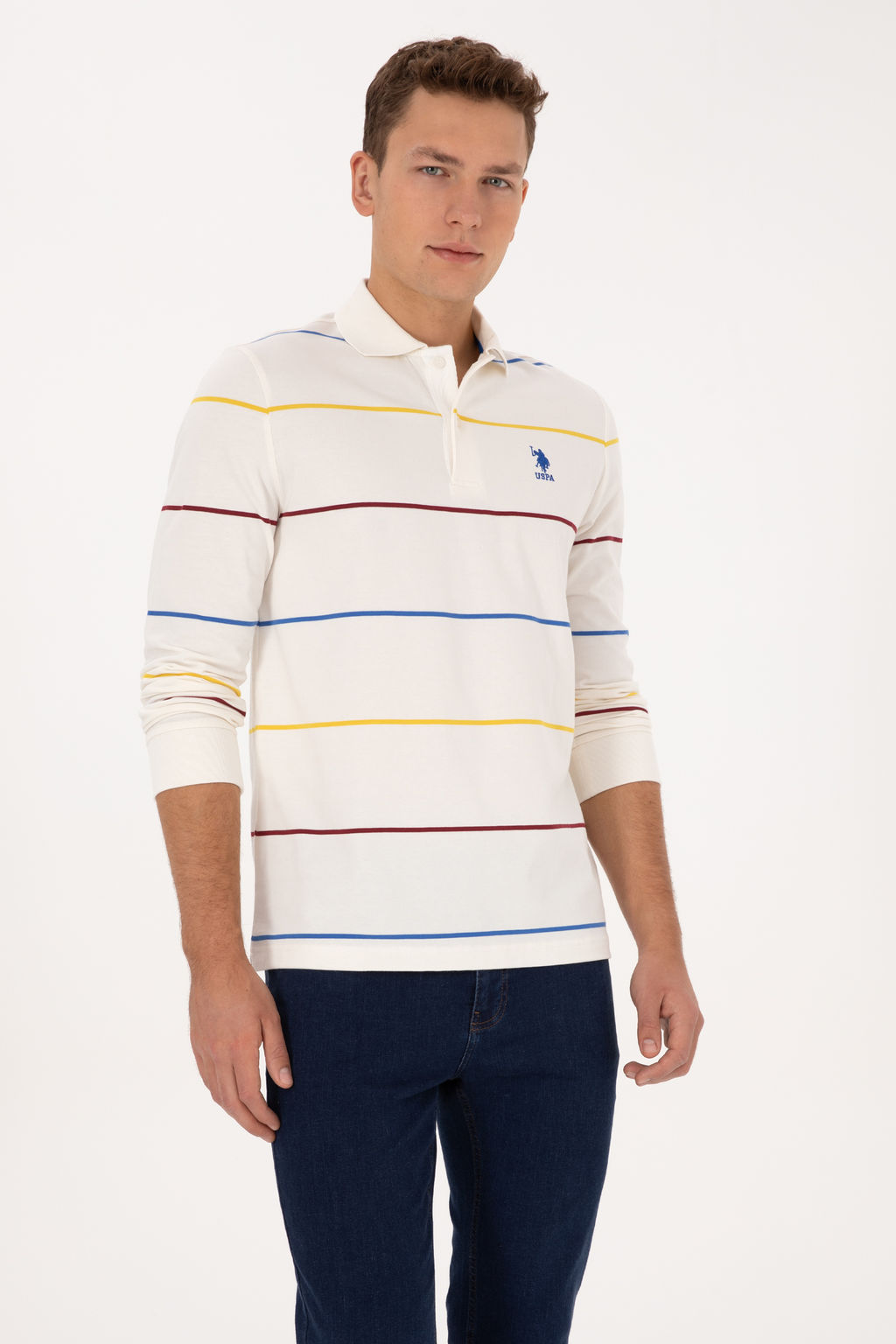 Erkek Krem Sweatshirt - U.s. polo assn фото 10