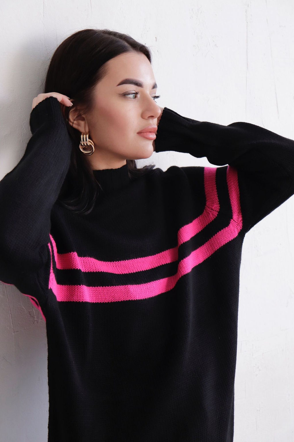 10089 Свитер чёрный - Martichelli фото 26