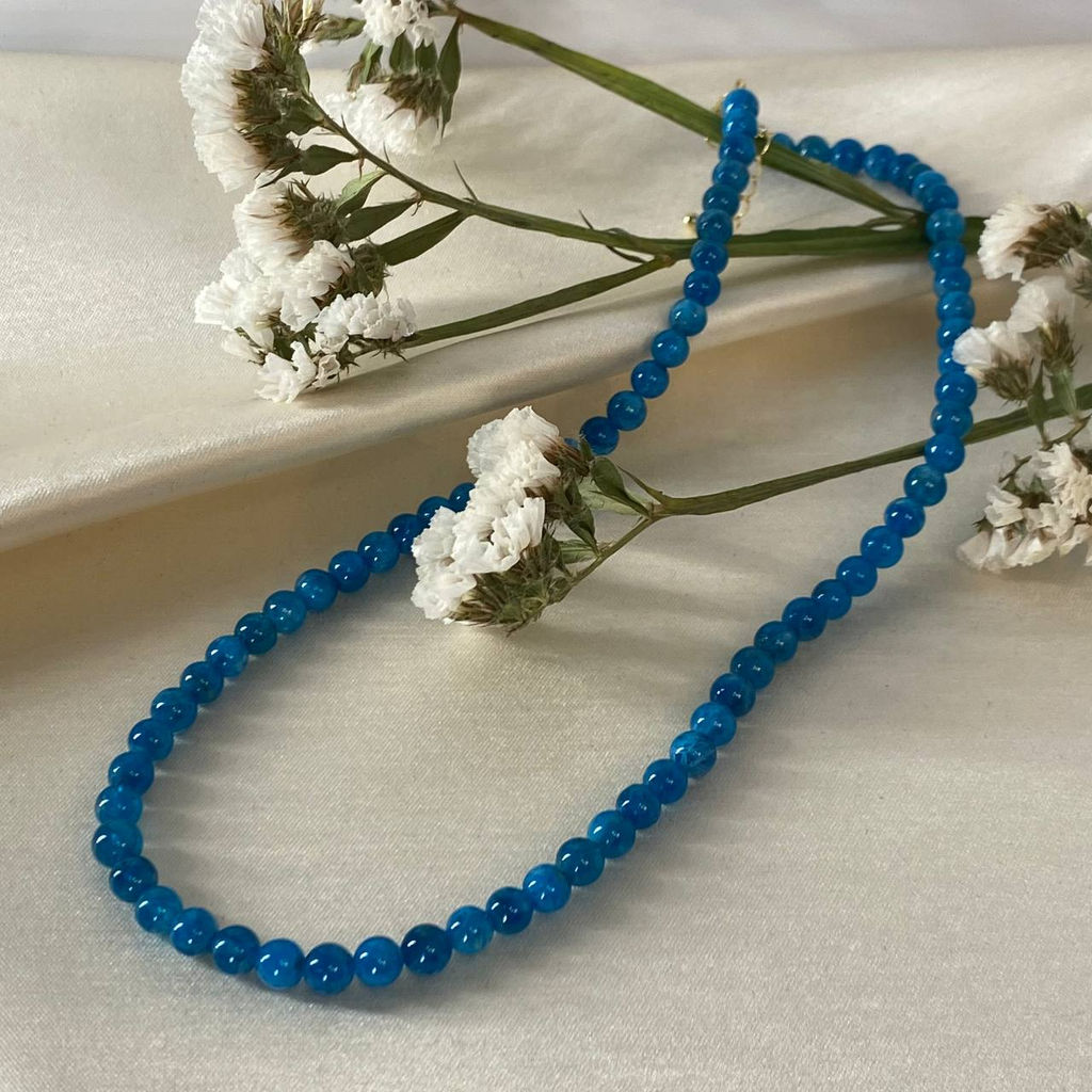 Бусы из Апатита 43 см +