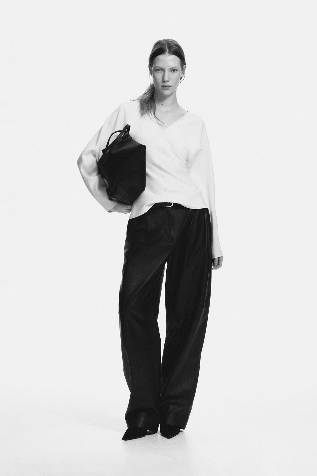 Top de punto con escote en V - H&m фото 5