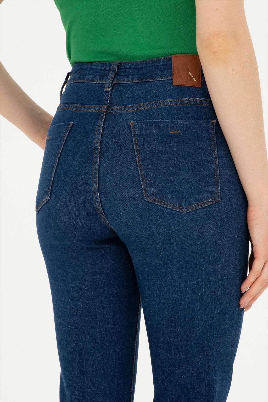 Женские синие джинсовые брюки - U.s. polo assn фото 7