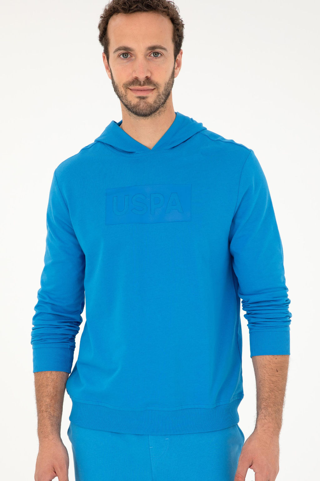 Erkek Saks Sweatshirt