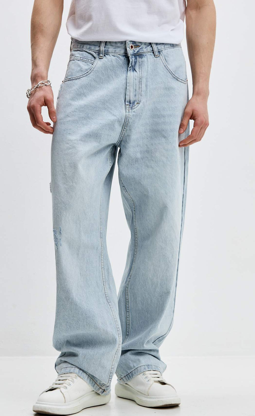 Джинсы F511-0154 l.blue - Fine joyce фото 10