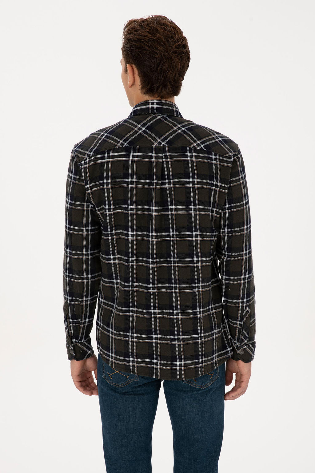 Erkek Koyu Ye_il Uzun Kollu G_mlek - U.s. polo assn фото 5