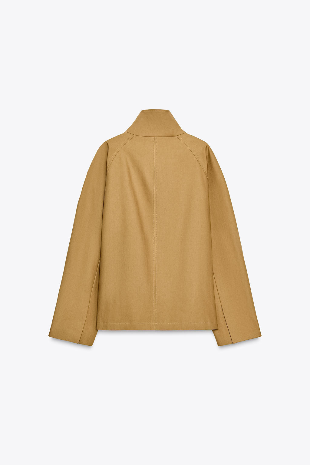 ZW COLLECTION MINIMAL SHORT TRENCH COAT