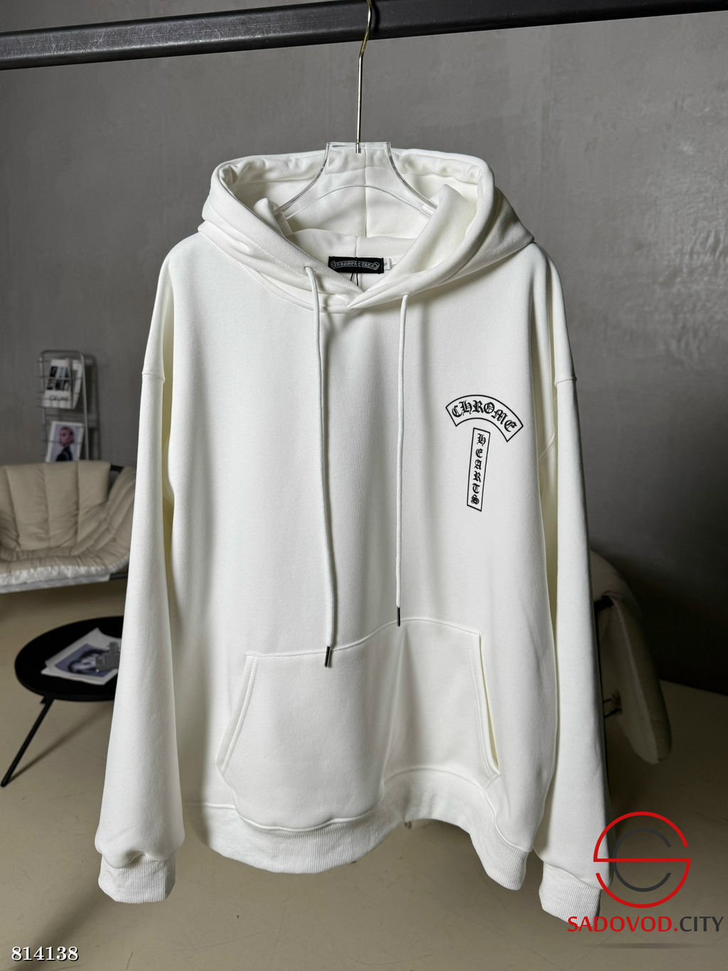 Худи женское однотонное - Bruno фото 2