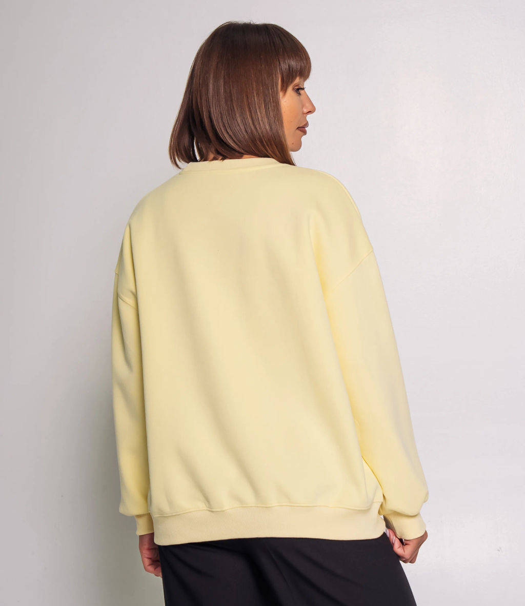 Свитшот #КТ2030 (1), жёлтый