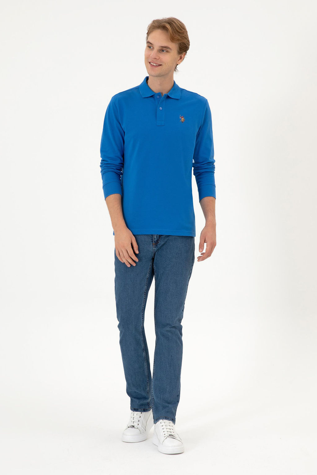 Erkek Koyu Mavi Basic Sweatshirt Sepette S_rpriz _ndirim - U.s. polo assn фото 4