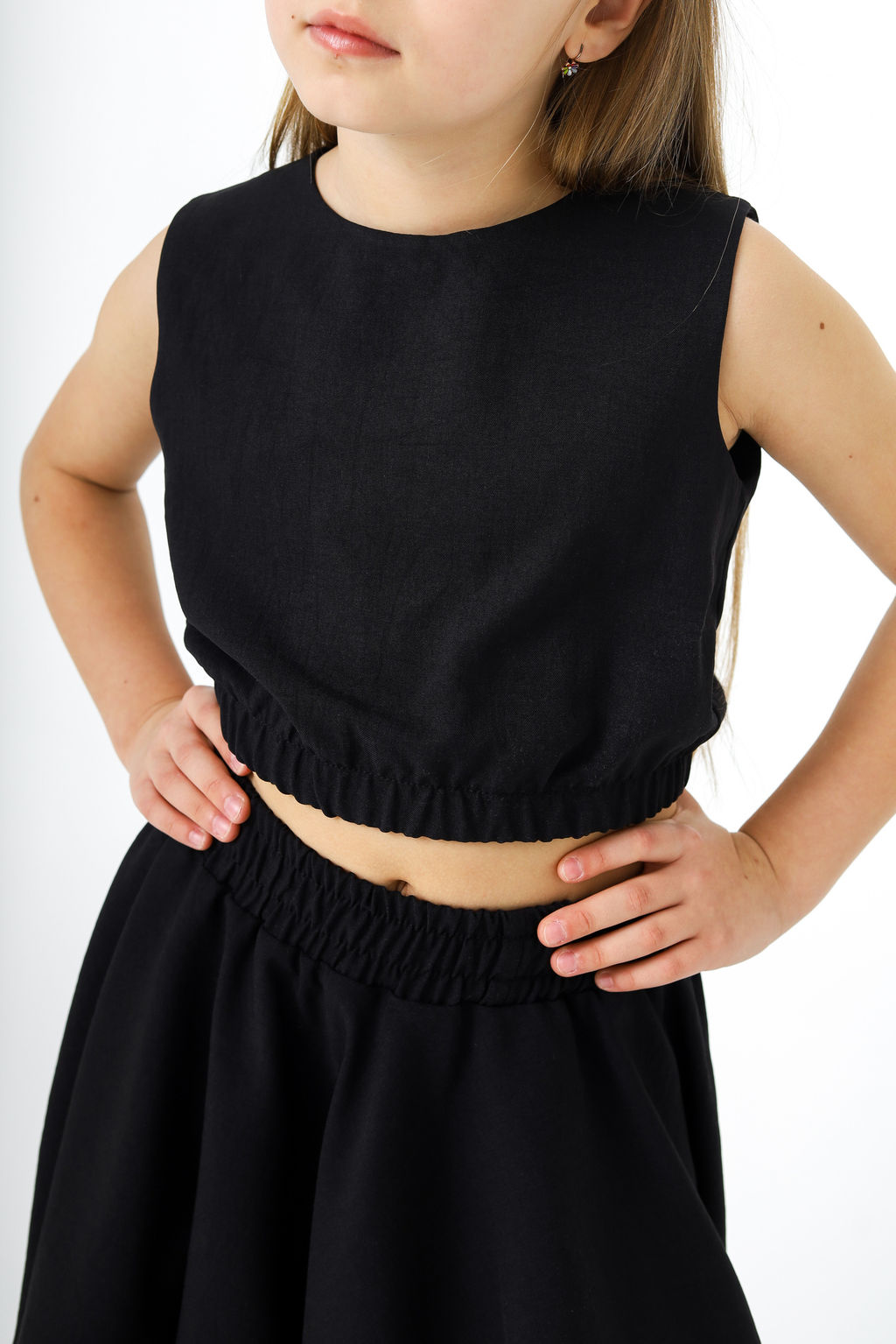 Солоха льняная с узлом, белая - Inzibe фото 4