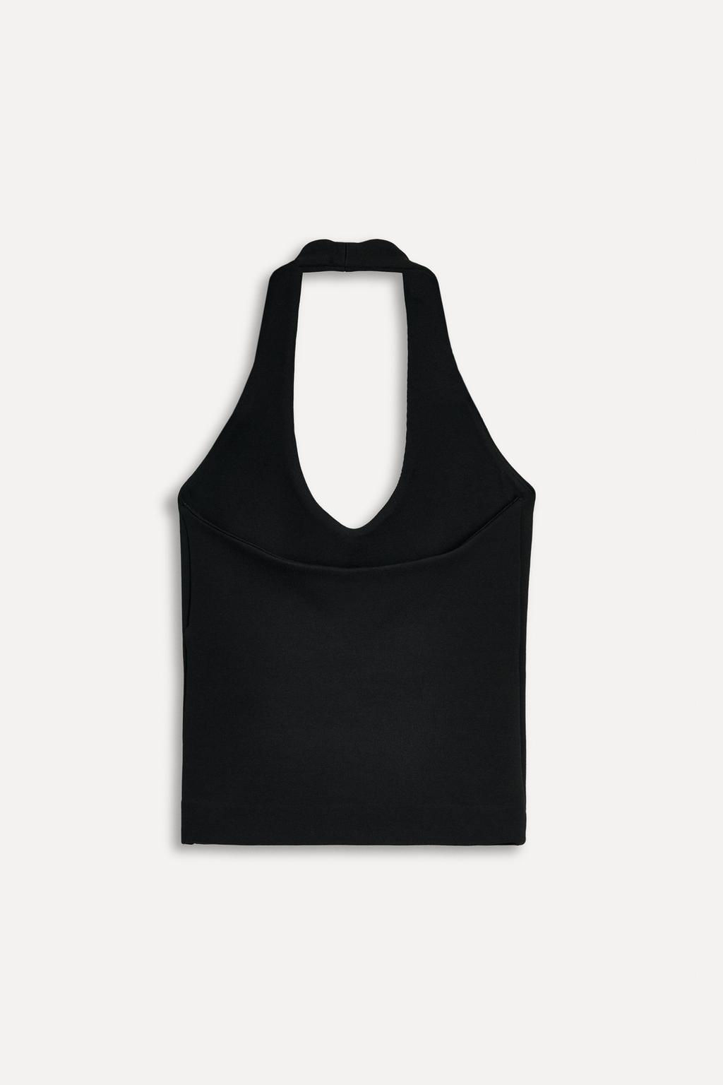 STRETCH HALTER TOP 50TH ANNIVERSARY - Zara фото 4