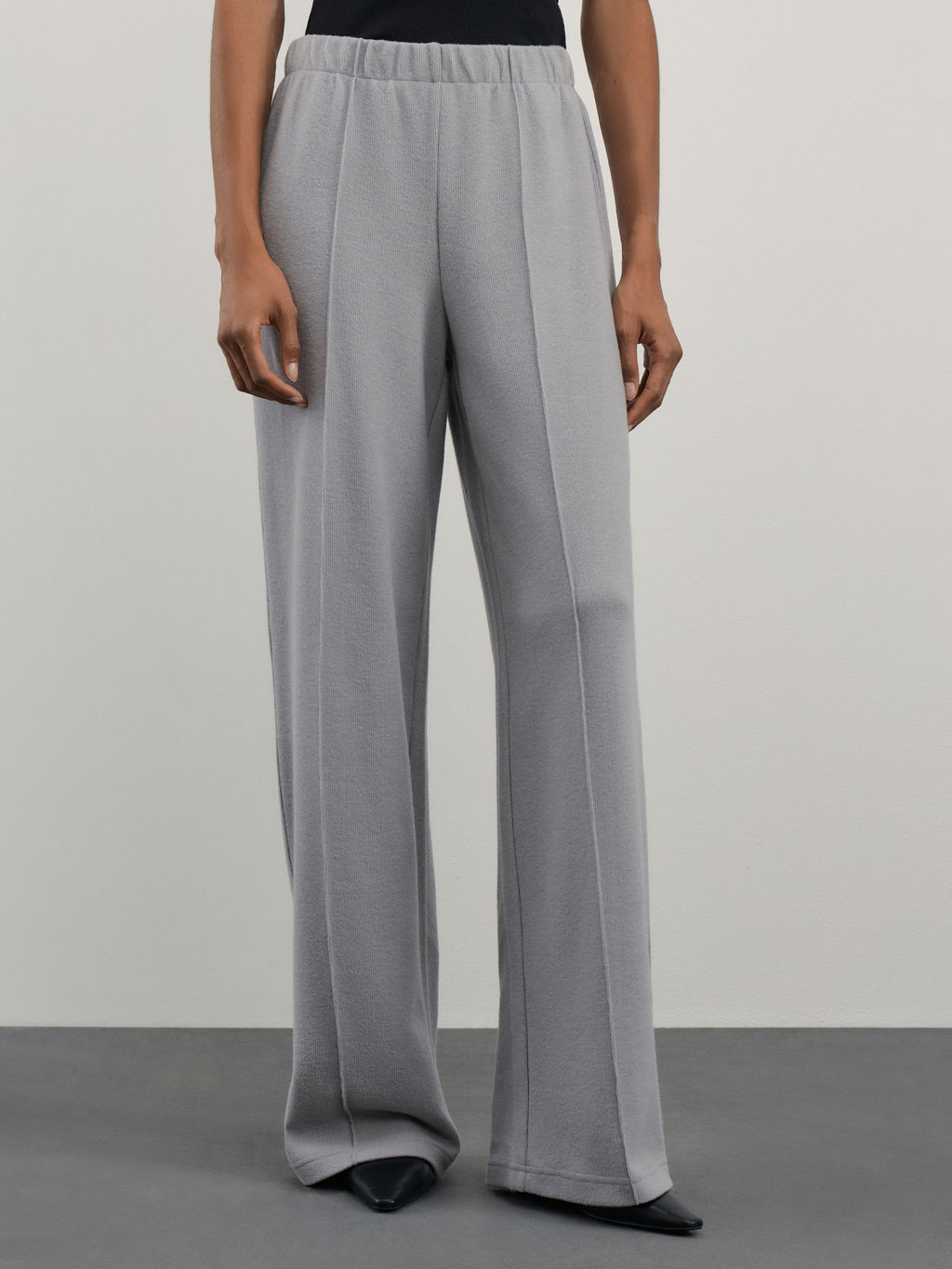 Прямые брюки с эластичным поясом / Zarina  фото 2