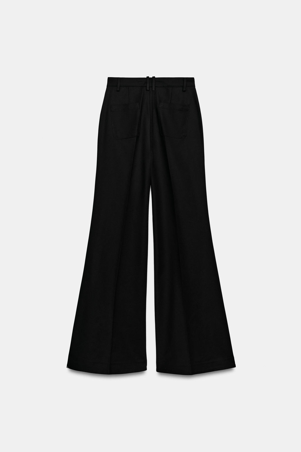 PANTAL?N FLARE ZW COLLECTION / Negro - Zara фото 7