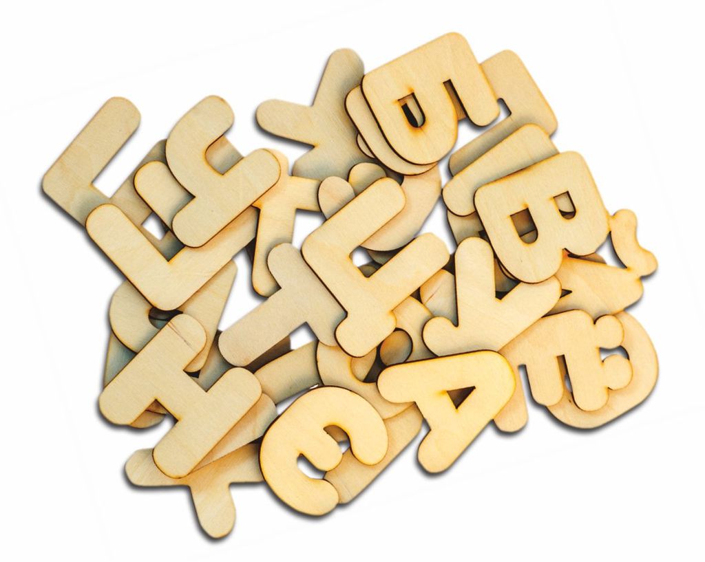 Заготовки для творчества Алфавит - Smiledecor фото 2