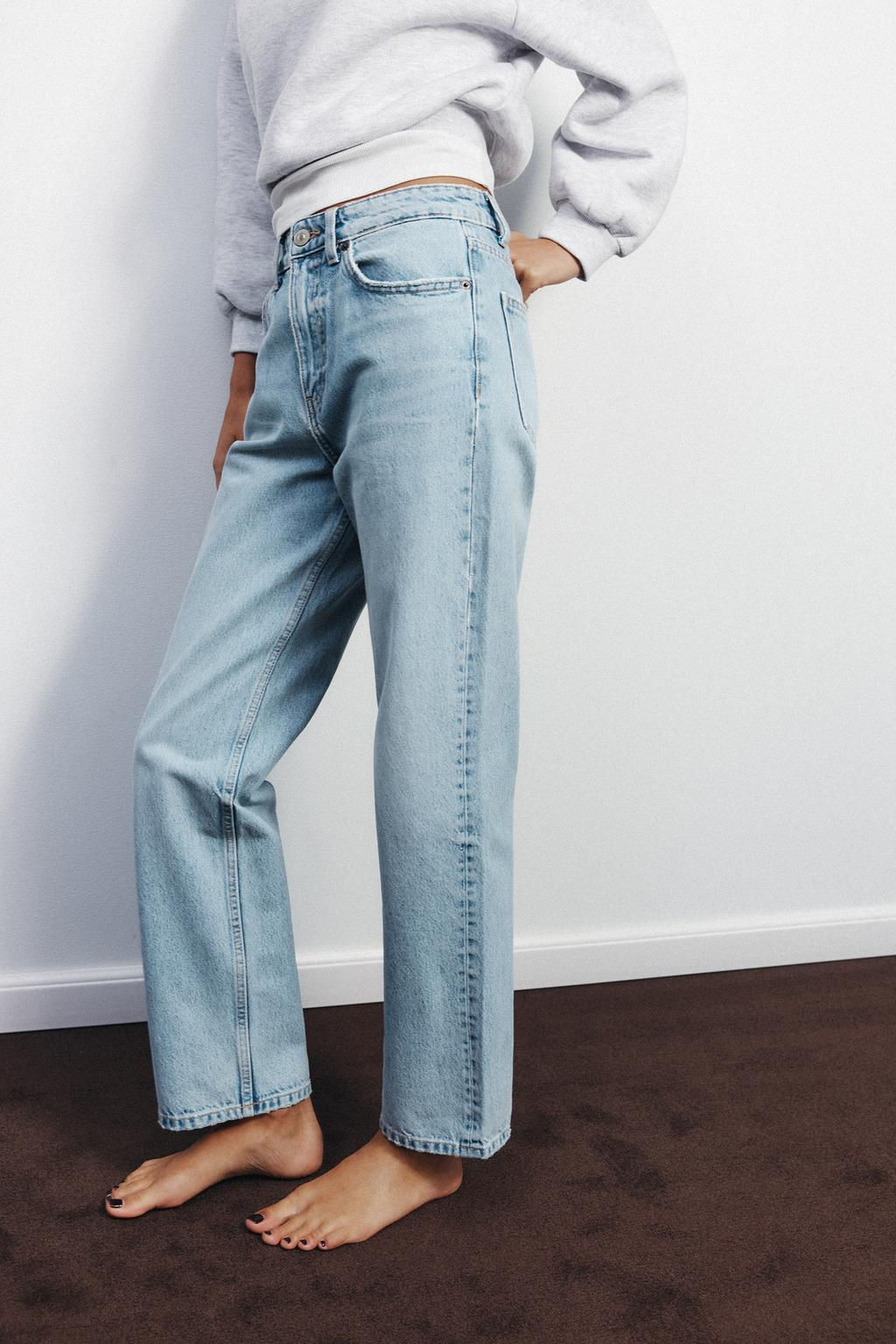 TRF MOM FIT HIGH-WAIST JEANS - Zara фото 21