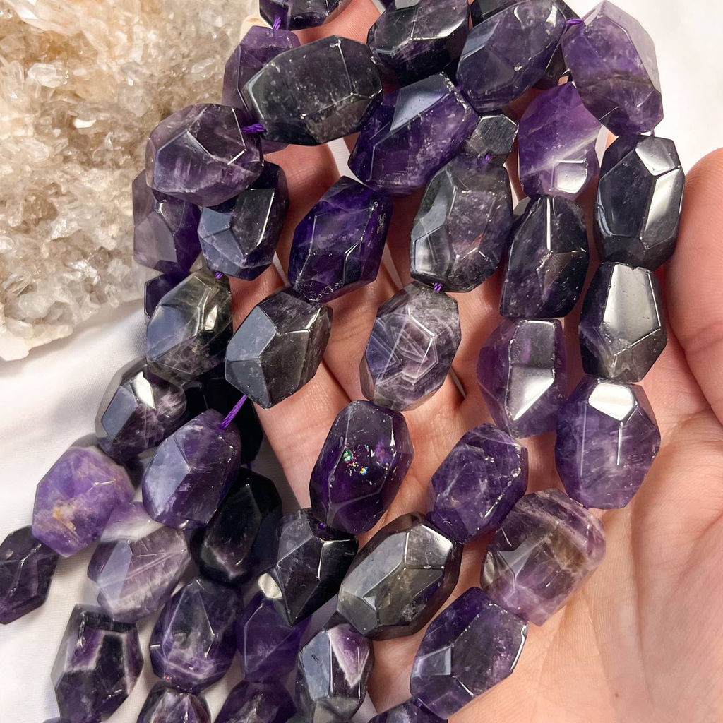 Бусины для украшений из Аметиста