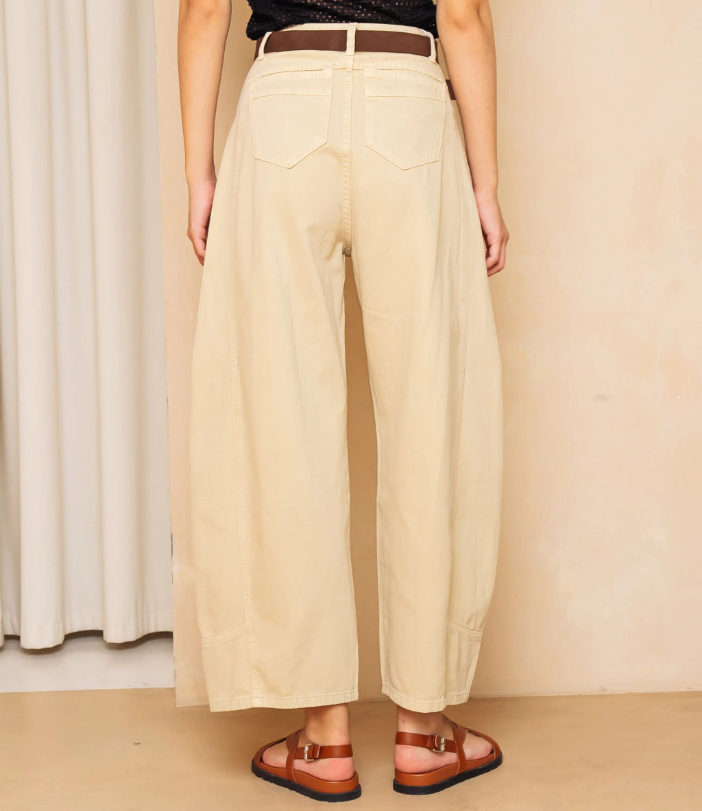 Джинсы #КТ8962, бежевый - Dommod фото 4