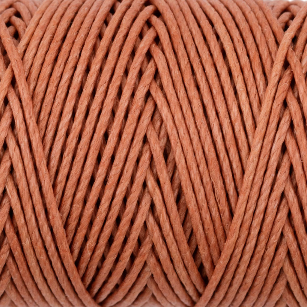 Промысел Нитки вощёные кручёные (Рами) LC-004 для кожи 0.55 мм 25 м № 010 коричневый
