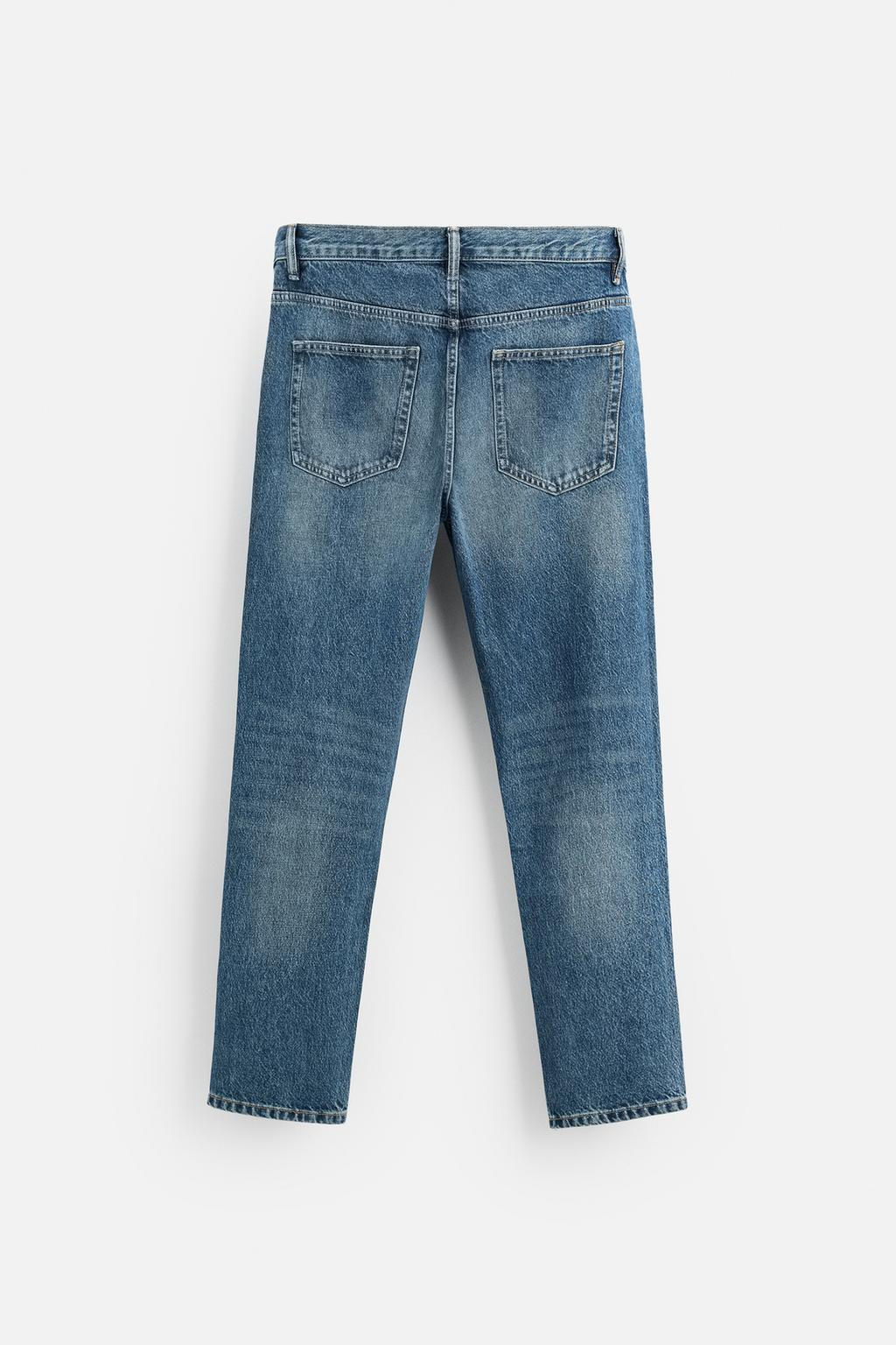 SLIM CROPPED-FIT JEANS - Zara фото 35