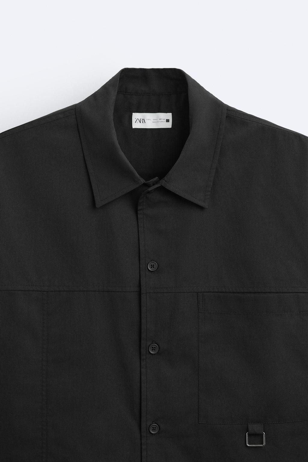 CROPPED FIT SHIRT - Zara фото 9