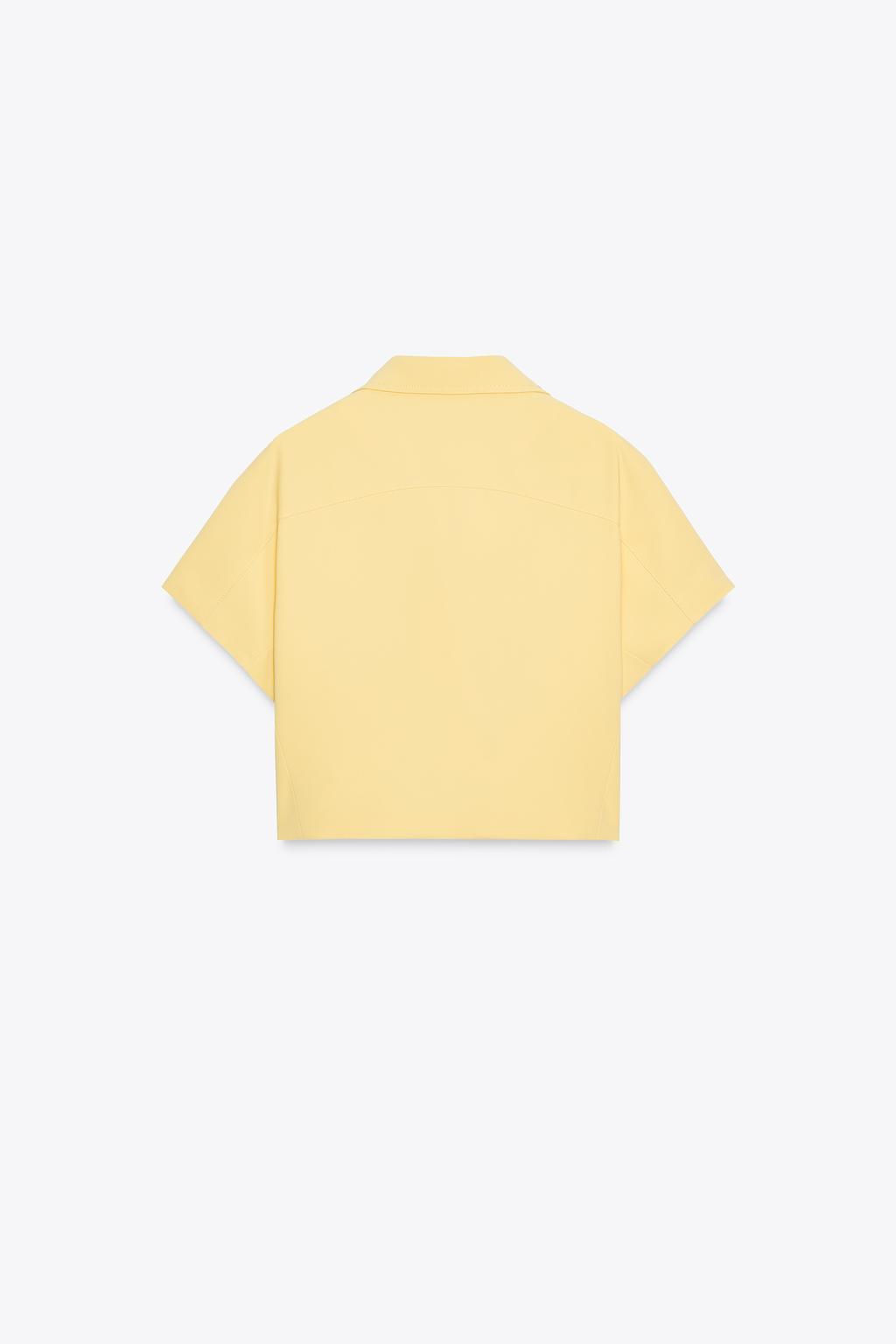 ZW COLLECTION CROPPED JACKET - Zara фото 23