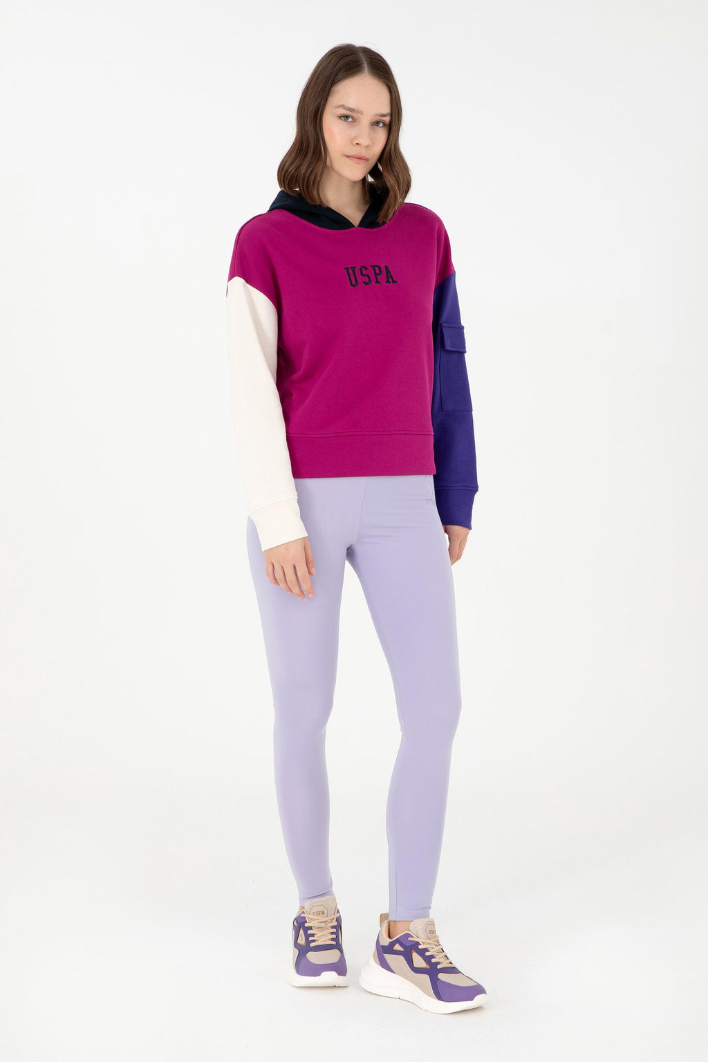 Женские сиреневые спортивные штаны Неожиданная скидка в корзине - U.s. polo assn фото 3