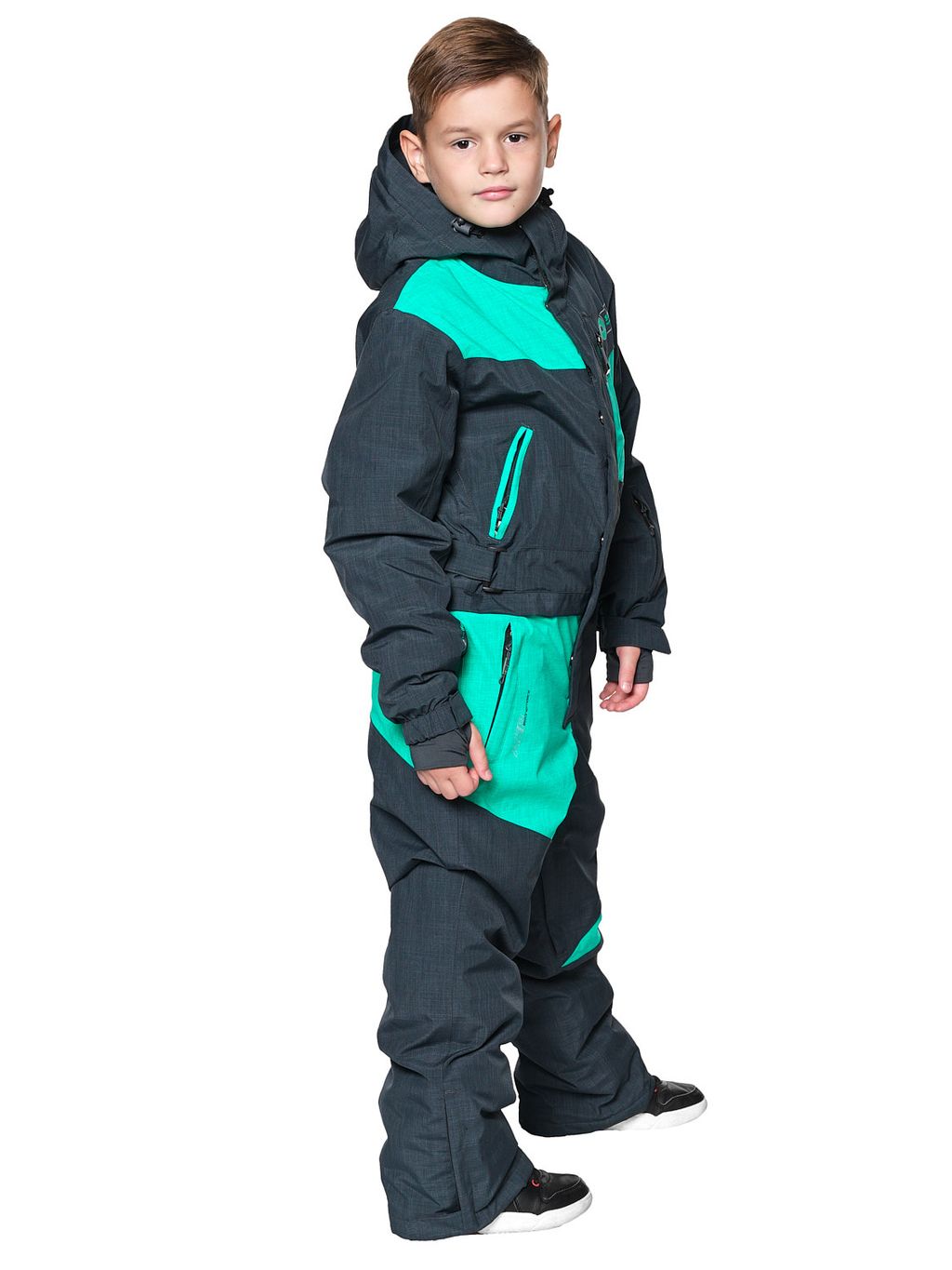 Комбинезон T-8951 Темно-серый