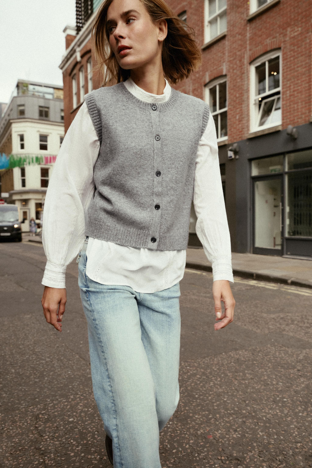 SOFT KNIT VEST - Zara фото 6