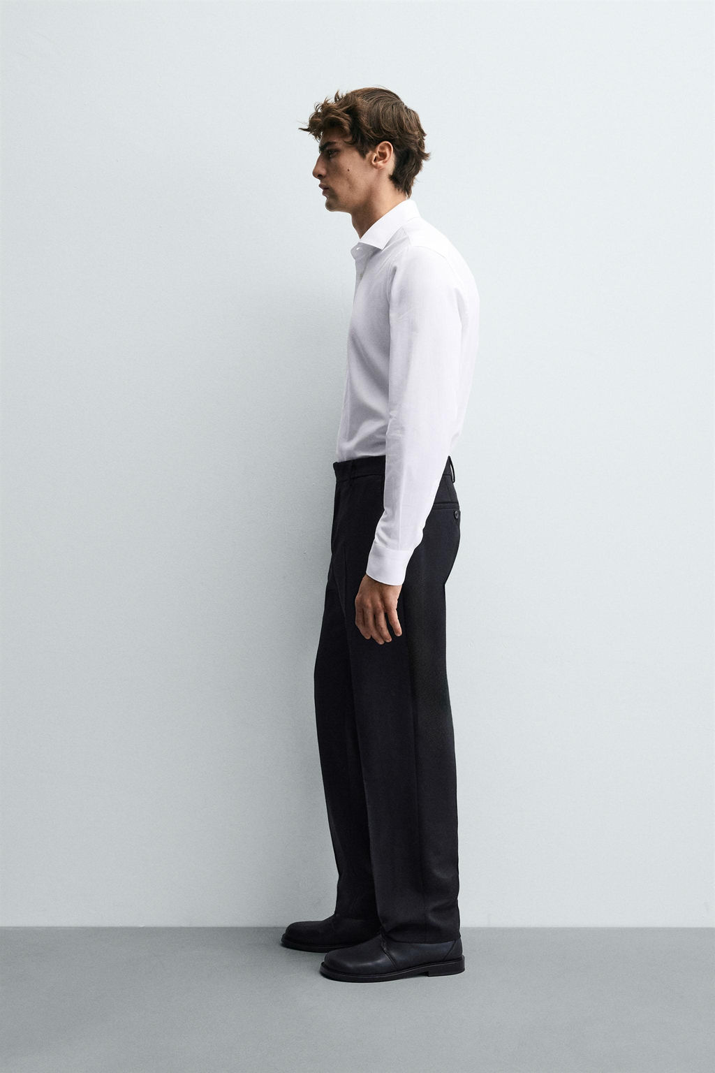 REGULAR FIT TEXTURED SHIRT - Zara фото 4