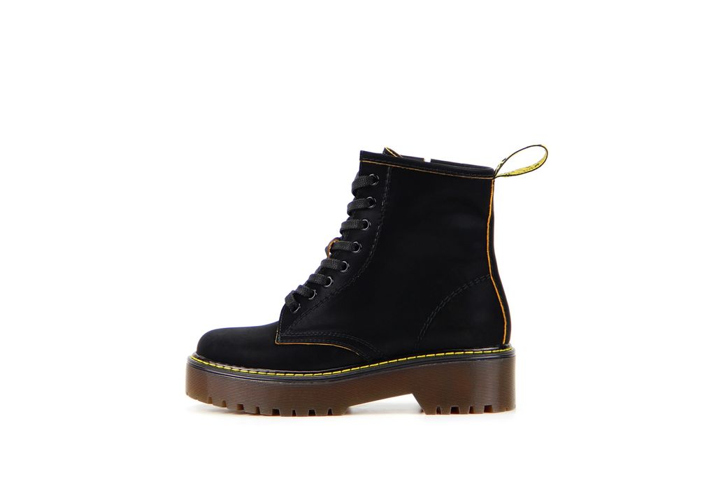 Ботинки EDART 320.astra22m.black-yellow/шерсть