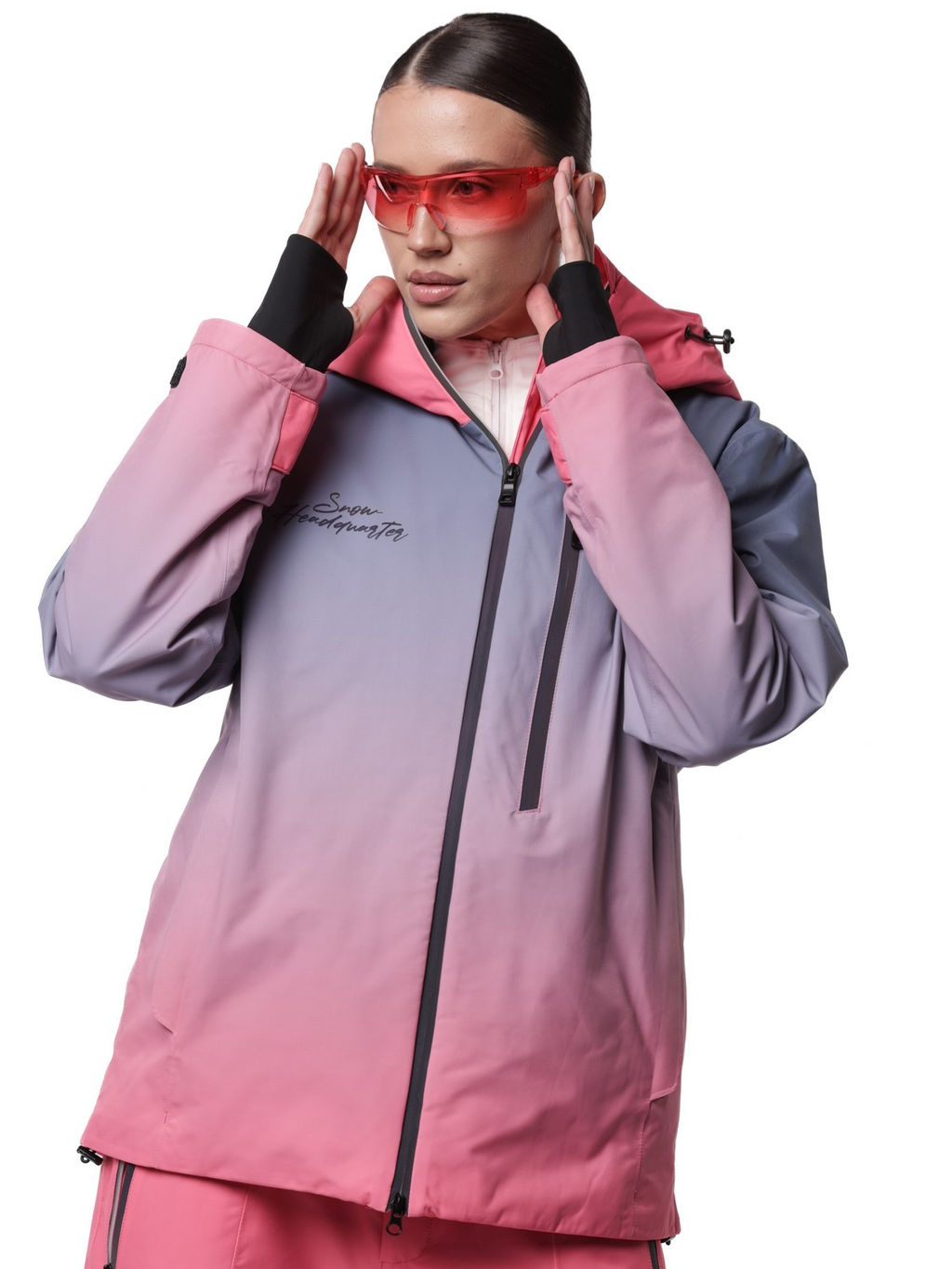 Костюм AB-0532 Розово-серый