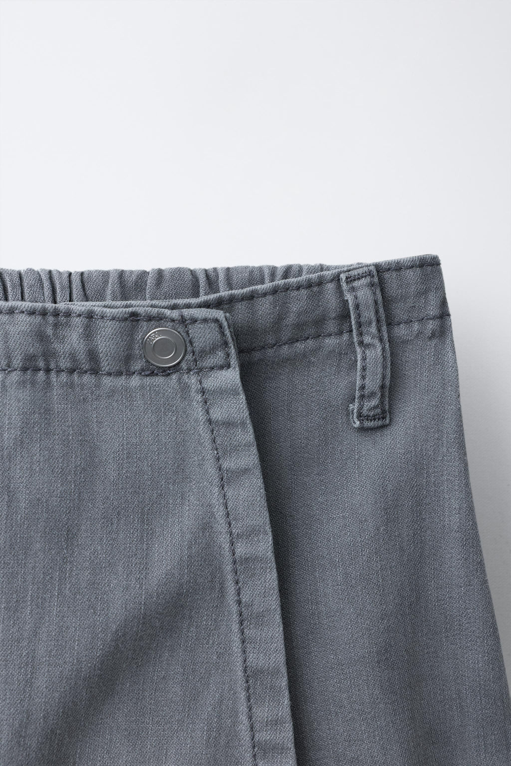 FALDA BERMUDA DENIM / Gris - Zara фото 3