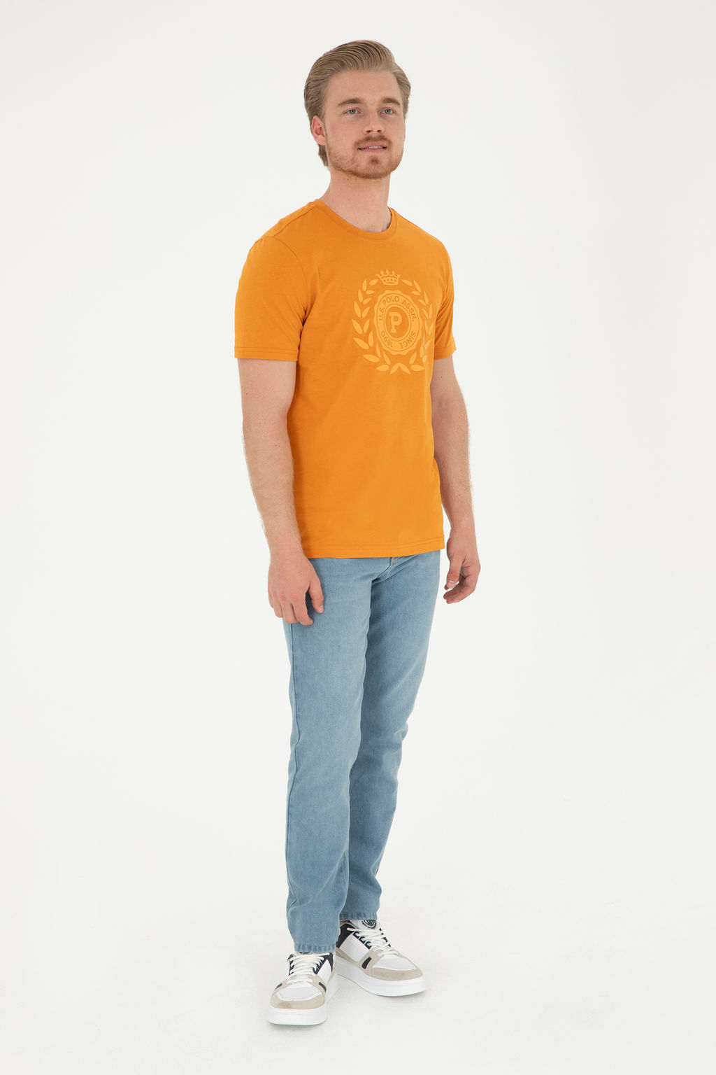 U. S. Polo Assn / Мужские голубые джинсовые брюки - U.s. polo assn фото 7