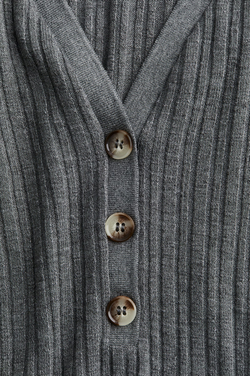 MAMA Top en punto de canale con escote en V - H&m фото 6