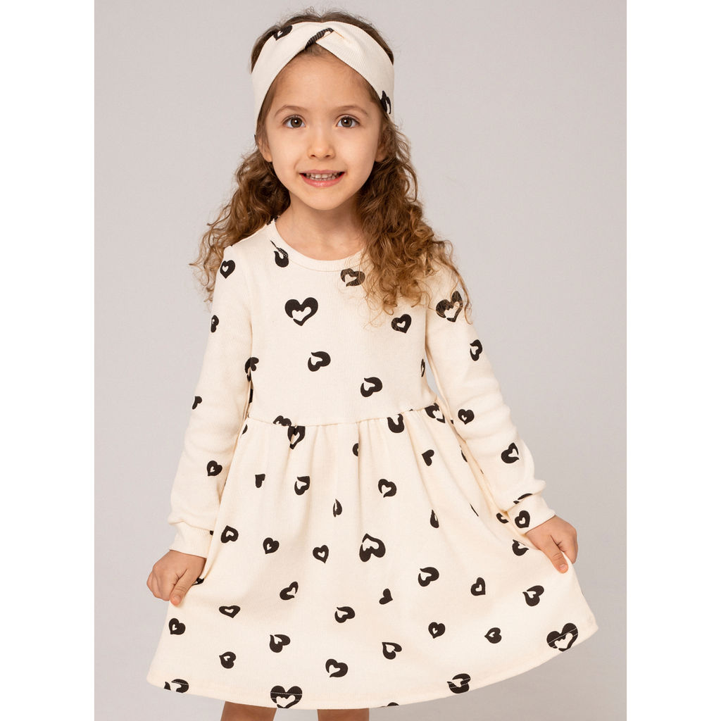 Платье с повязкой кашкорсе 7900400105