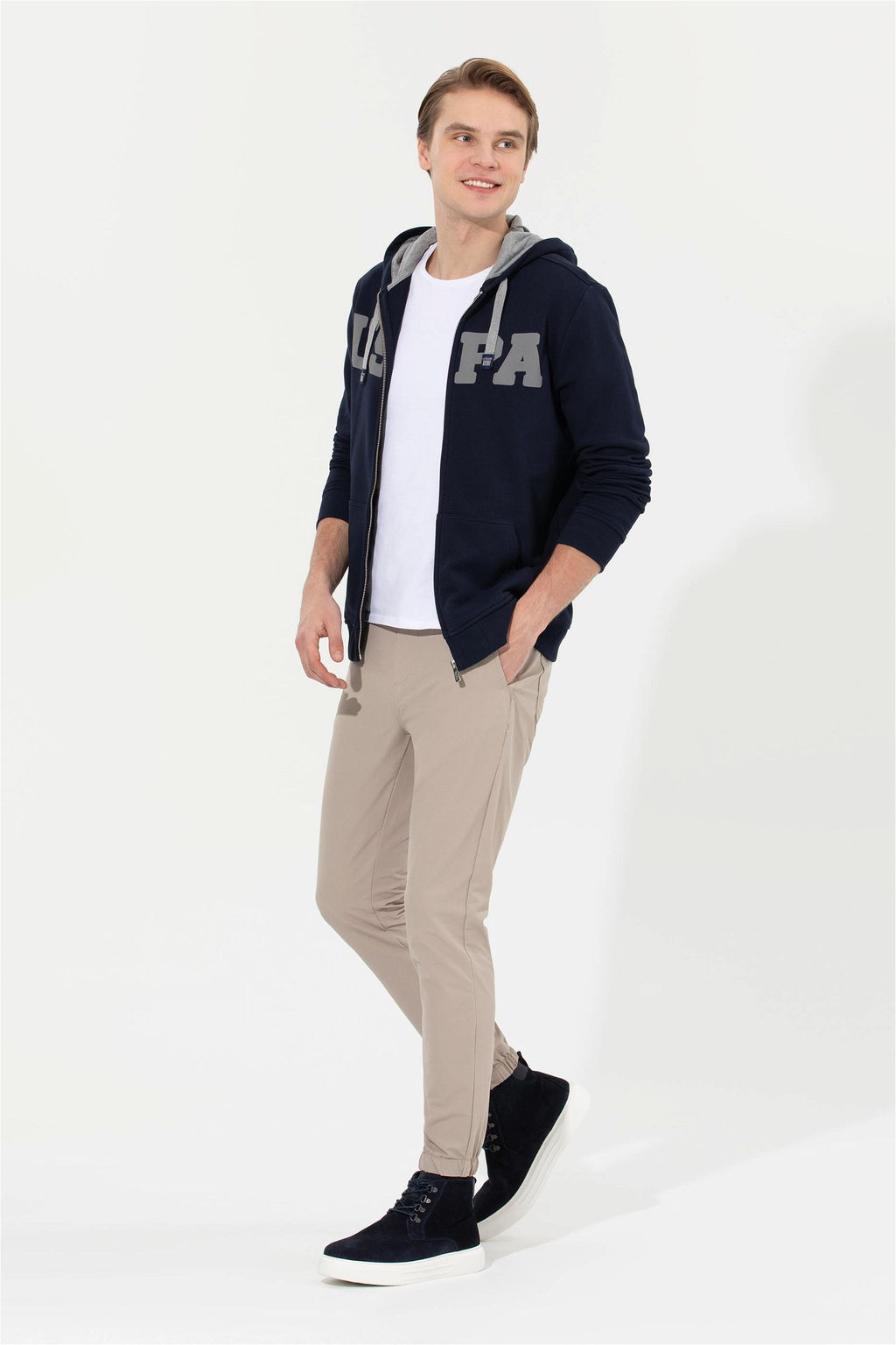 U. S. Polo Assn / Мужские брюки из парусины с каменным узором - U.s. polo assn фото 8