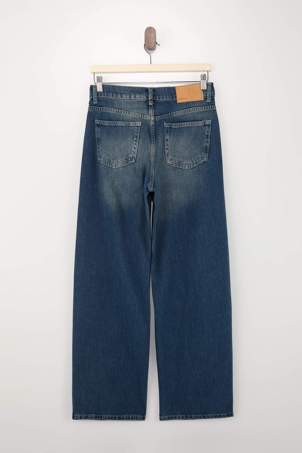 Mavi DOKUMLU Tencel Kar?s?ml? Yuksek Bel Tam Boy Baggy Jeans TWOSS26JE00139 - Trendyolmilla фото 2