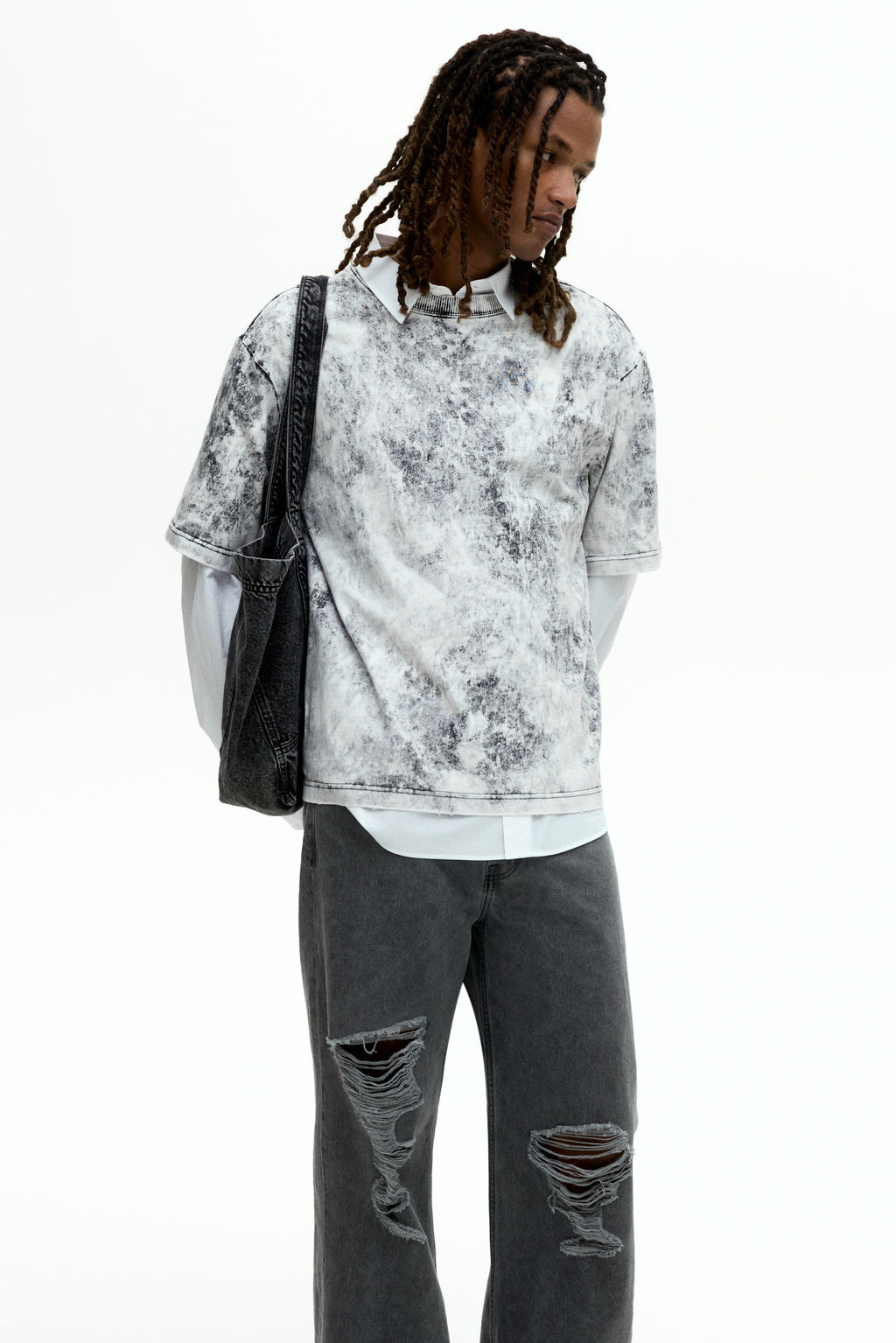 Loose Fit Jeans - H&m фото 8