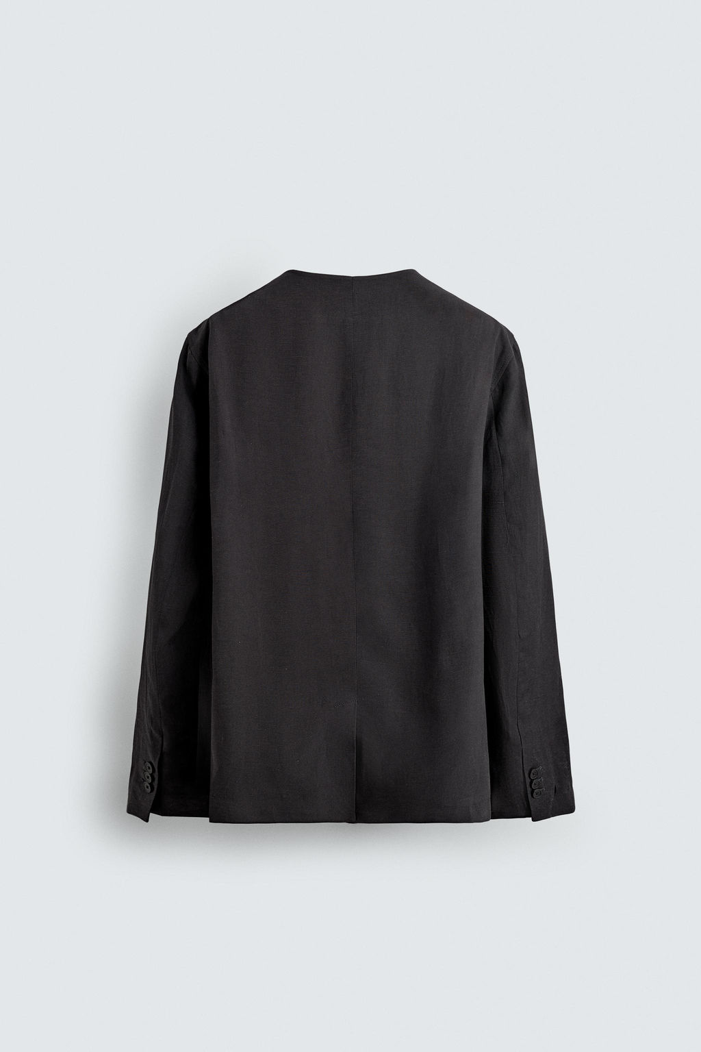 PANTAL?N PLIEGUES TRAJE RELAXED FIT / Beige claro - Zara фото 8
