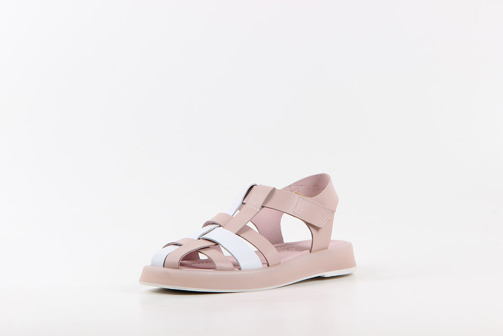 Босоножки 2027.22203py. pudra/white