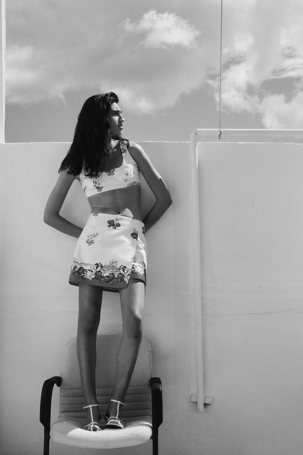Falda cruzada de algod?n - H&m фото 7