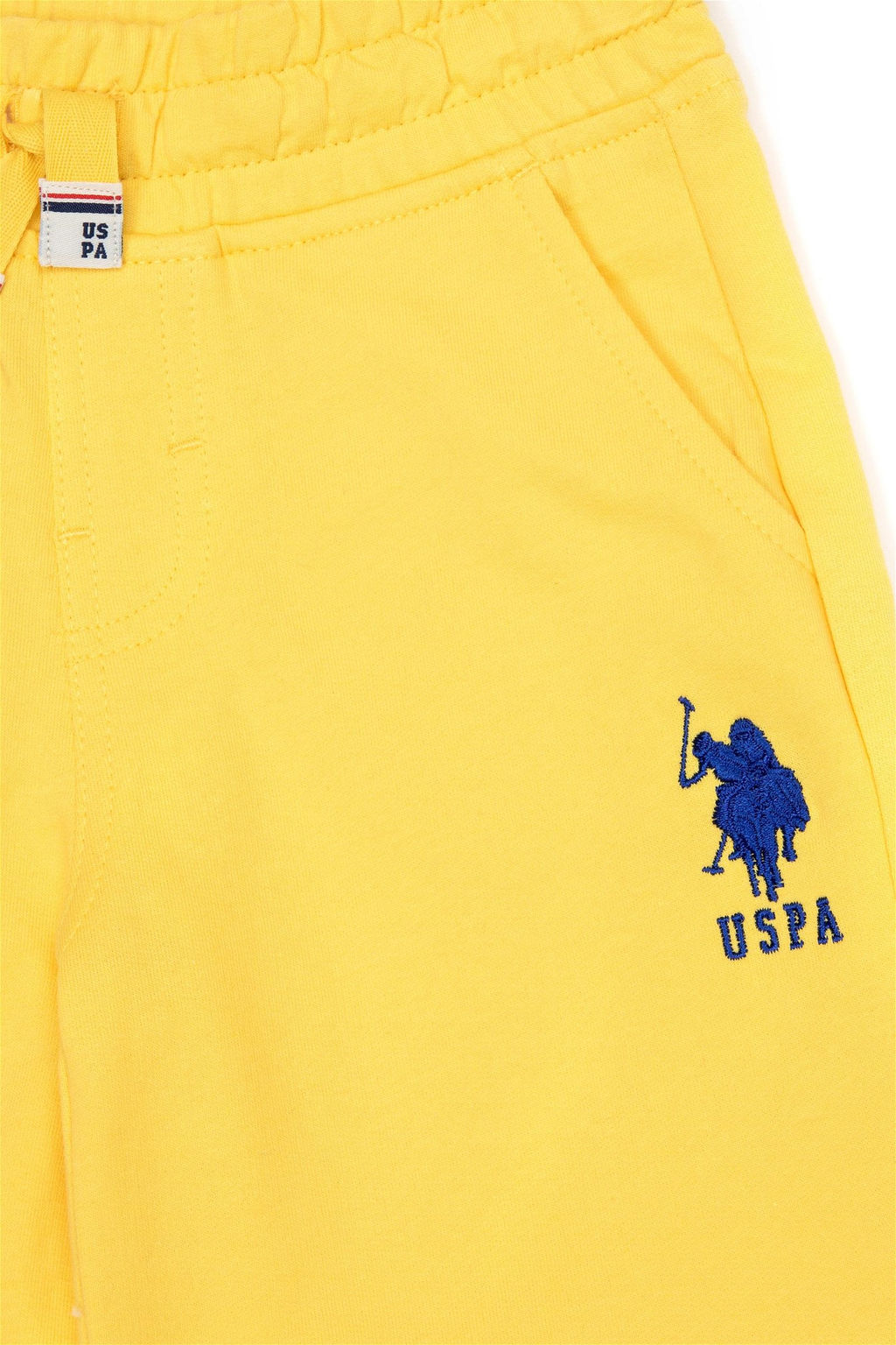 Детские светло-желтые вязаные шорты Неожиданная скидка в корзине - U.s. polo assn фото 3