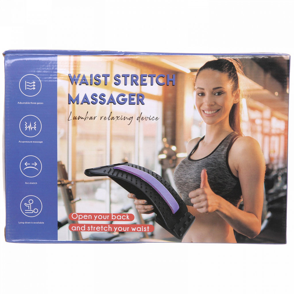 Тренажер для спины и позвоночника "Stretching", микс