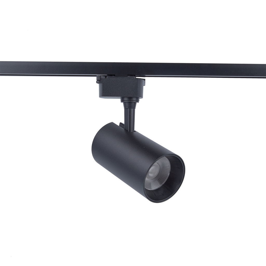 ULB-Q230 28W/4000К BLACK Светильник-прожектор светодиодный трековый. 2400 Лм. Белый свет (4000К). Корпус черный. ТМ Volpe